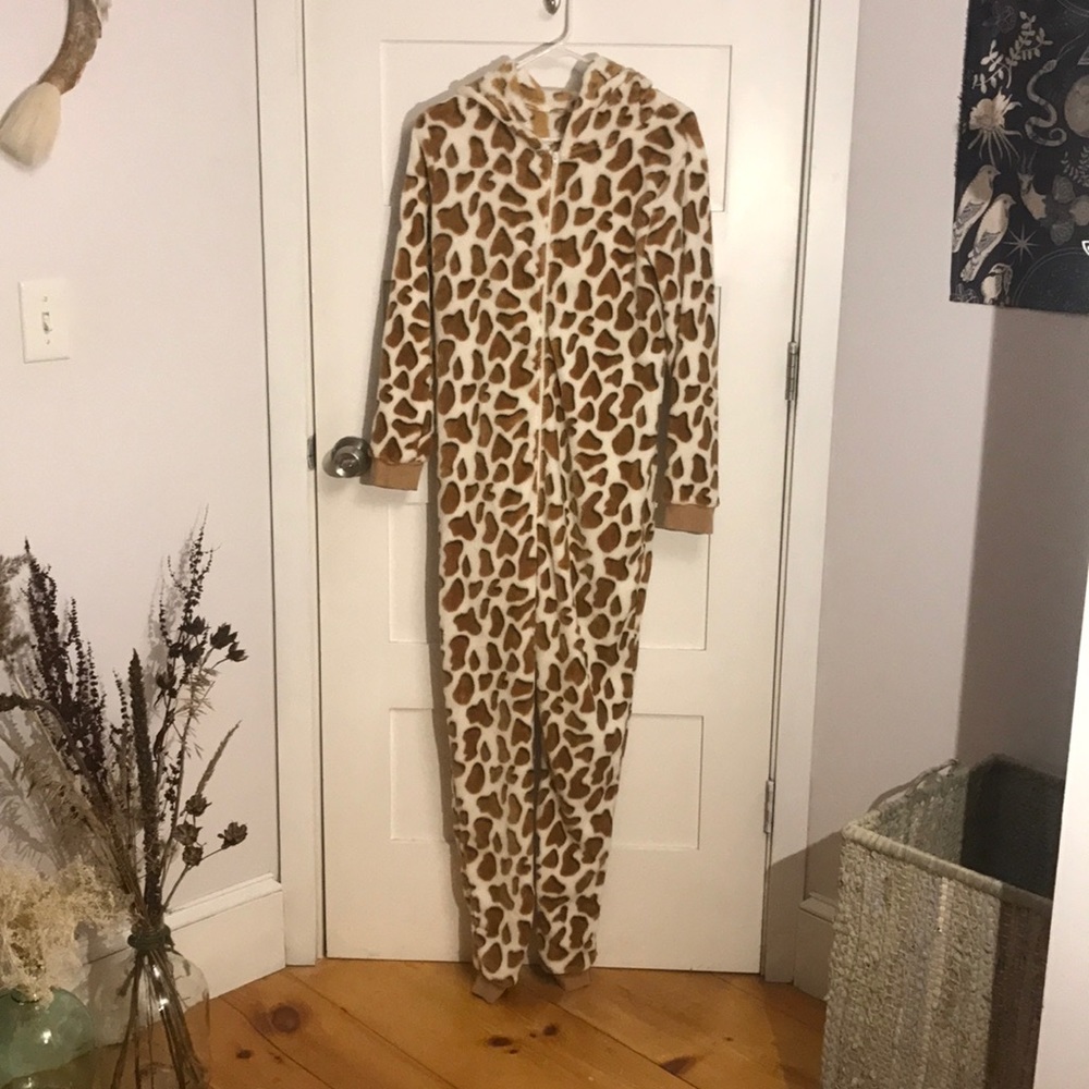 Giraffes Onesie with Hood